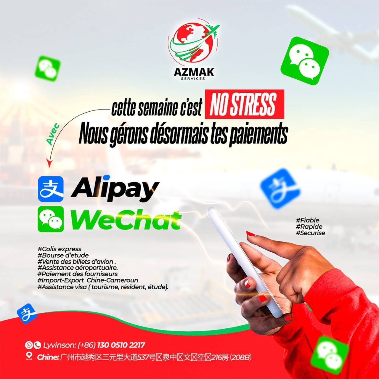 Azmak Services livraison